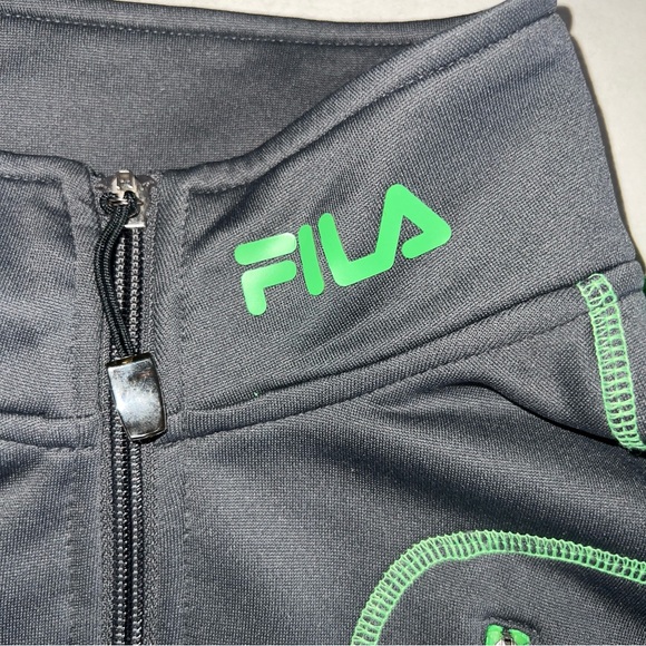 FILA Zip up Athletic Jacket men’s size medium. - Picture 3 of 8